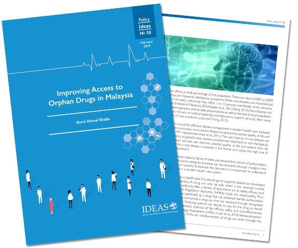 Policy IDEAS No 58 – Improving Access to Orphan Drugs in Malaysia